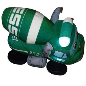 2021 Green/White Lights and Sounds Animated Cement Truck Plush.